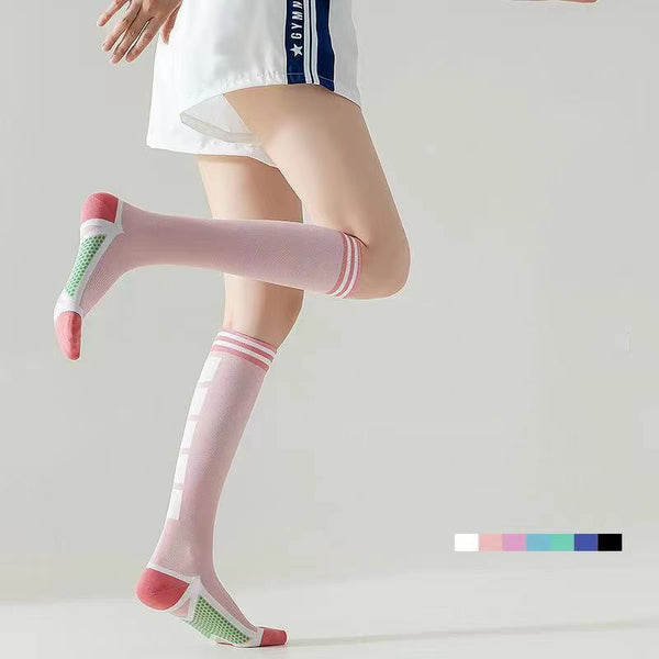 Custom Sports Cycling Fitness Compression Socks Elastic Professional Yoga Socks Pilates for Women