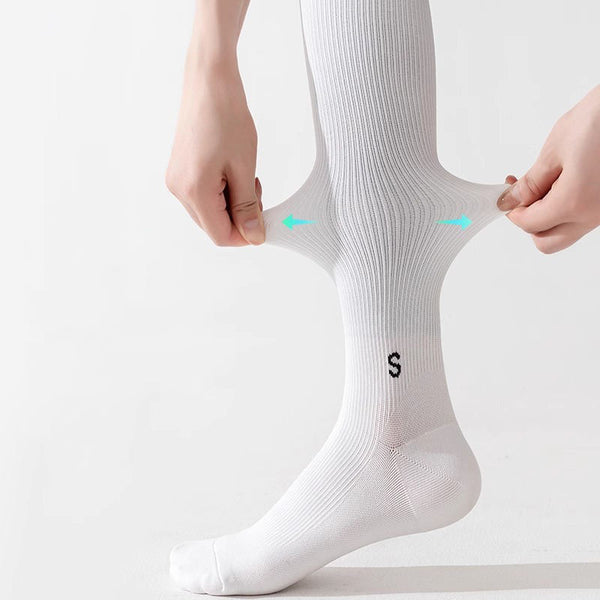 Custom Socks Sports Anti Slip Logo Designer Compression Elastic Cotton Yoga Grip Socks Pilates for Women