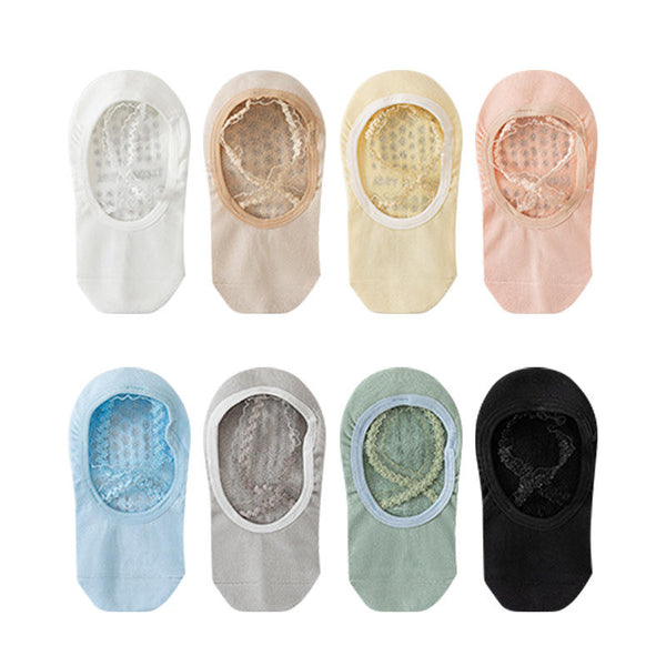 Personalized OEM ODM Elastic Ropes Anti Slip Ankle No Show Yoga Socks Custom Breathable Indoor Sports Lace Pilates Socks Custom