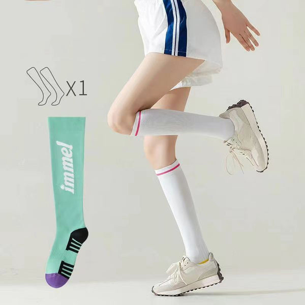 Custom Sports Cycling Fitness Compression Socks Elastic Professional Yoga Socks Pilates for Women