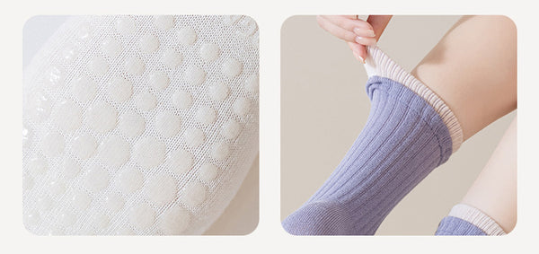 Personalized Cotton Dispensing Yoga Socks Pilates Women Non-slip Antibacterial Deodorant Sweat-wicking Socks