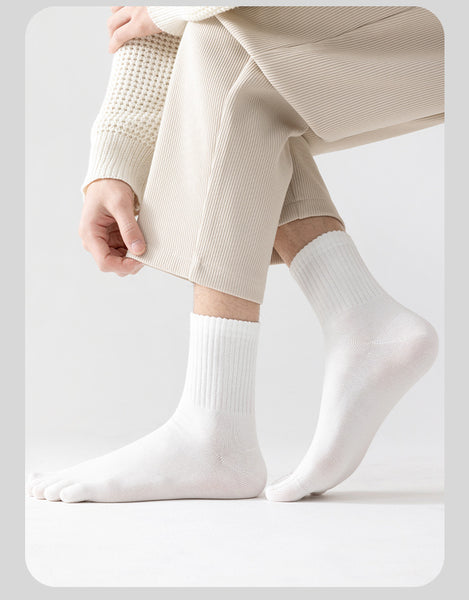 High Quality OEM Elegant Breathable Knitted Cotton Non Slip Ruffle Grippy Socks Packaging Embroidery Custom Frill Pilates Socks