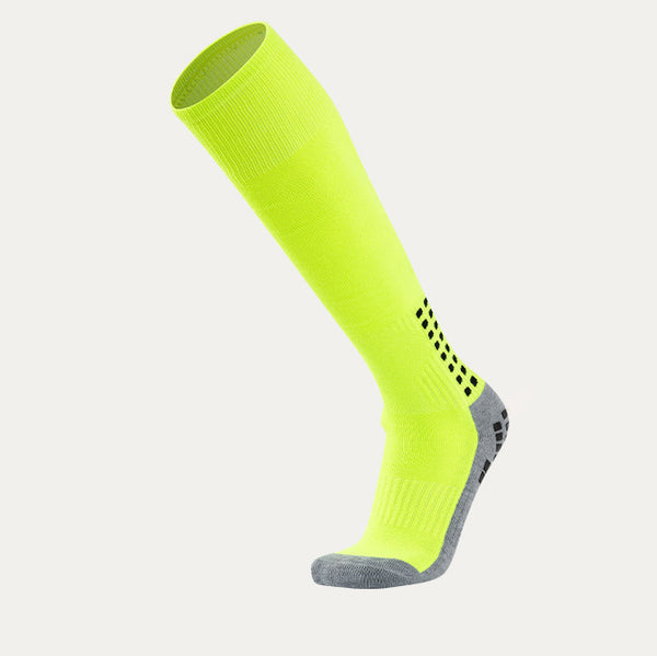 Wholesale Padded Anti Slip Sports Soccer Socks Adult Kids Grips Long Football Socks for Men