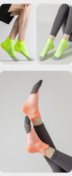 Wholesale Breathable Sports Ankle Socks Women Men Quick Dry Nylon Athletic Running Socks
