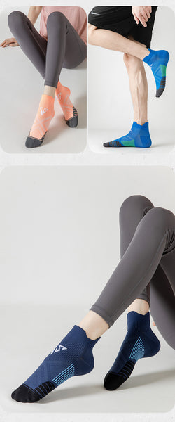 Wholesale Breathable Sports Ankle Socks Women Men Quick Dry Nylon Athletic Running Socks