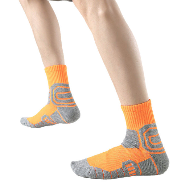 Wholesale Premium Thick Cushioned Workout Socks Men Elite Basketball Sports Crew Socks