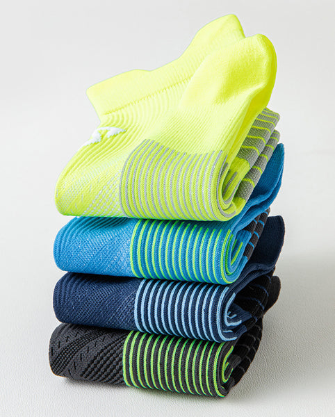 Wholesale Breathable Sports Ankle Socks Women Men Quick Dry Nylon Athletic Running Socks
