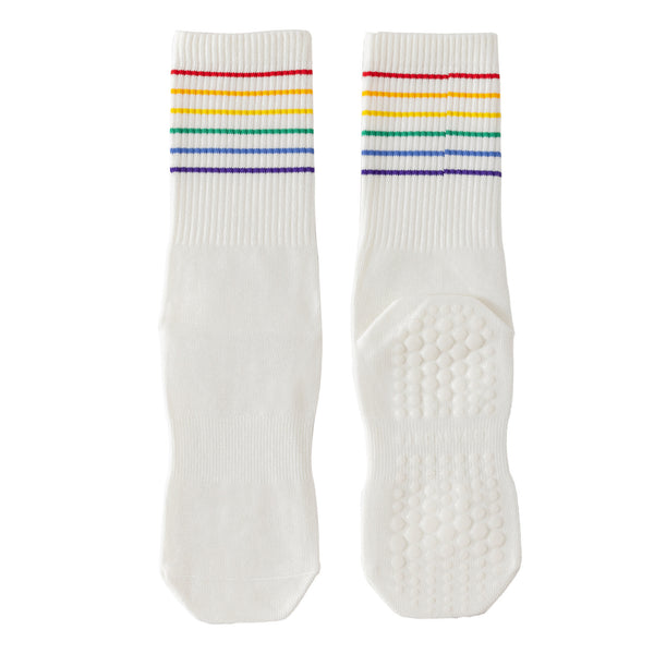 Custom Professional Cotton Fitness Non-slip Yoga Socks Sweat-absorbing Sports Socks for Women