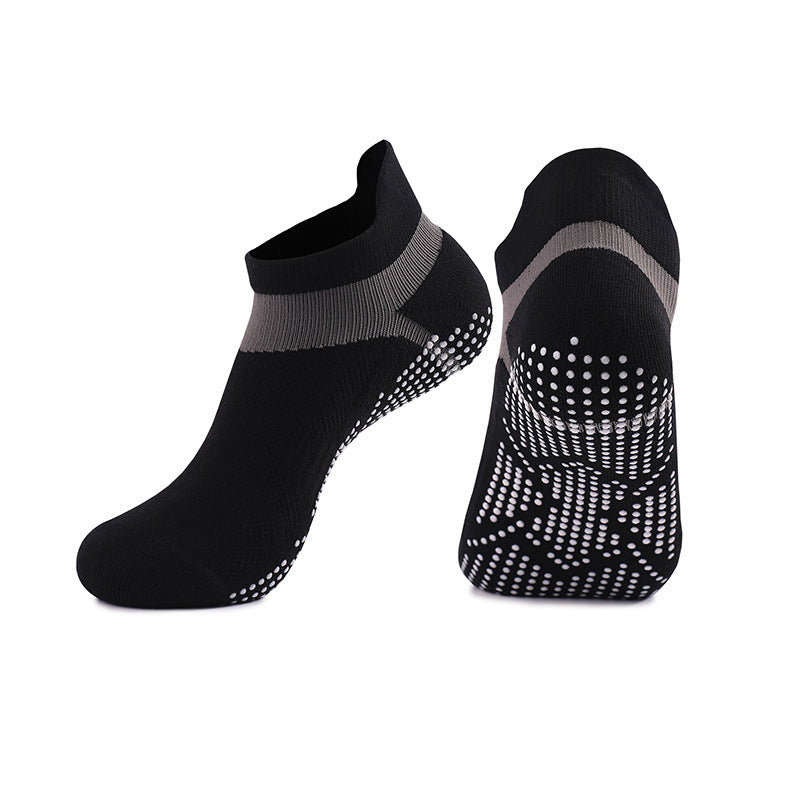 Custom Cotton Breathable Mesh Dispensing Yoga Socks Indoor Anti-slip Pilates Socks for Women