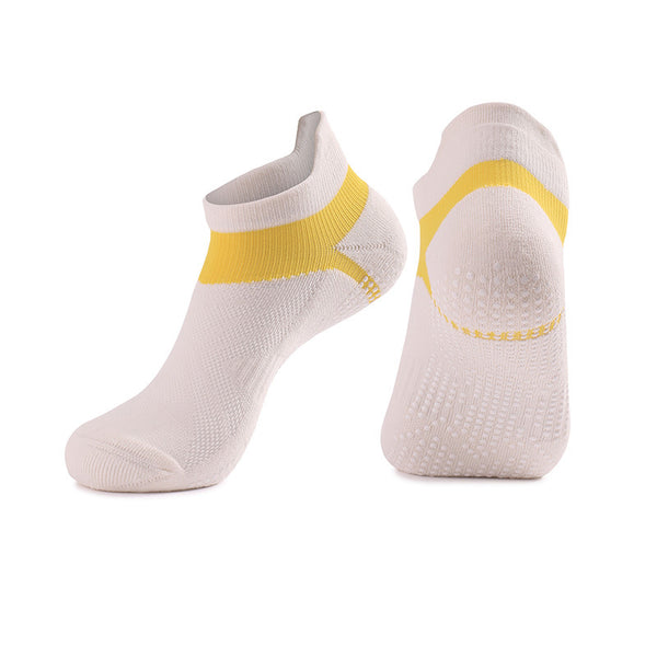 Custom Cotton Breathable Mesh Dispensing Yoga Socks Indoor Anti-slip Pilates Socks for Women