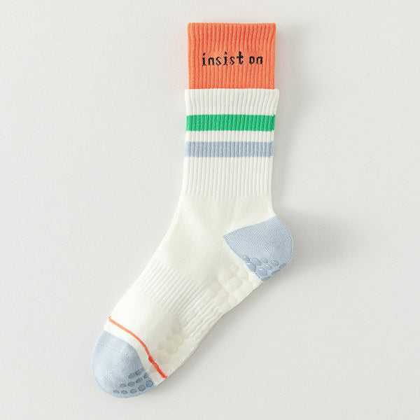 Custom Outdoor Sports Cycling Compression Socks Unisex Professional Dispensing Yoga Socks Pilates