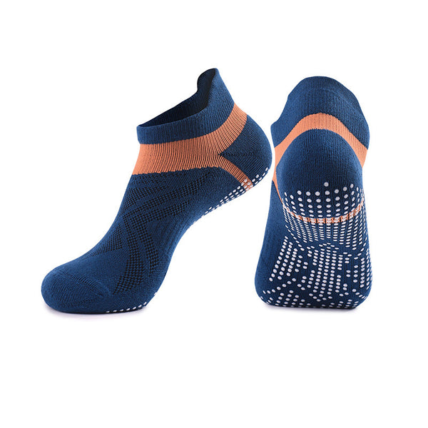 Custom Cotton Breathable Mesh Dispensing Yoga Socks Indoor Anti-slip Pilates Socks for Women