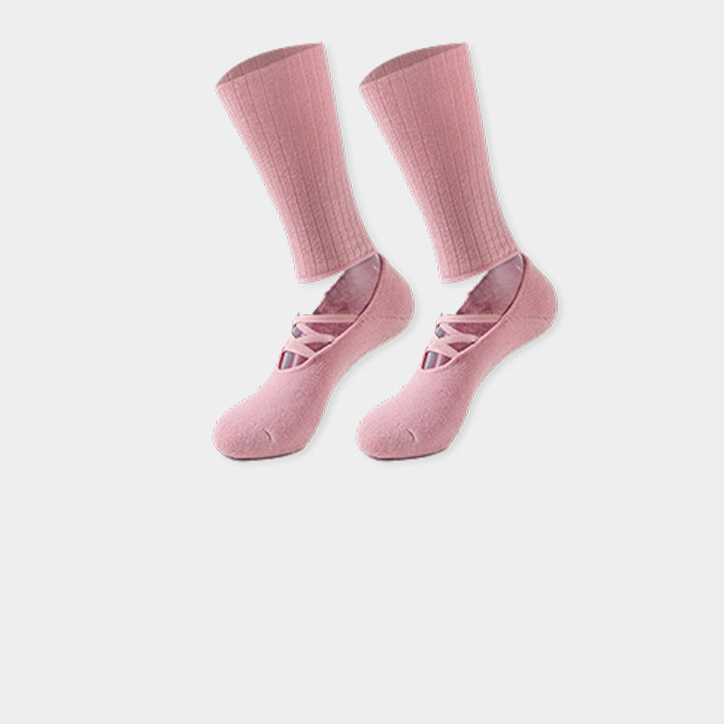 Customized Professional Cotton Anti slip Dance Yoga Socks Women Dispensing Pilates Socks for Sports