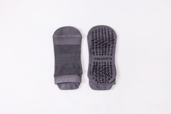 Personalized Cotton Breathable Mesh Dispensing Yoga Socks Women Anti-slip Shock-absorbing Sweat-absorbing Pilates Socks Athletic