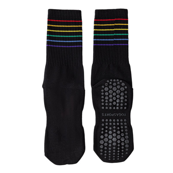 Custom Professional Cotton Fitness Non-slip Yoga Socks Sweat-absorbing Sports Socks for Women