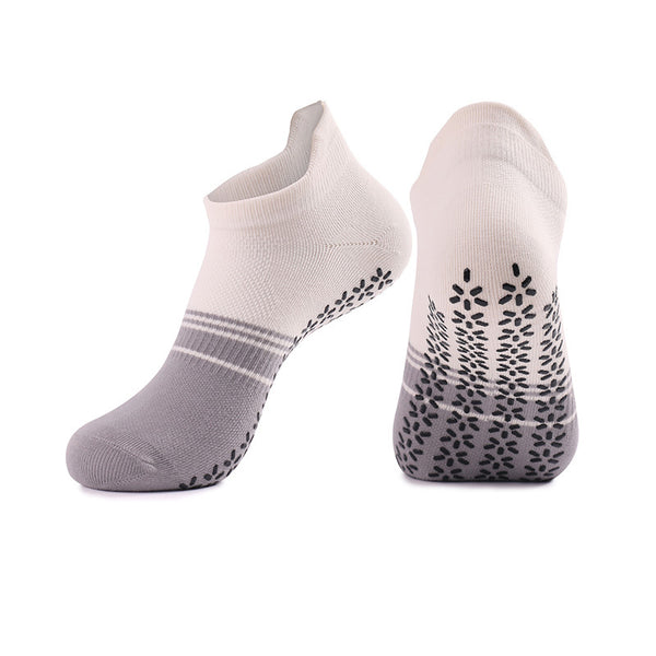 Custom Cotton Breathable Mesh Dispensing Yoga Socks Indoor Anti-slip Pilates Socks for Women