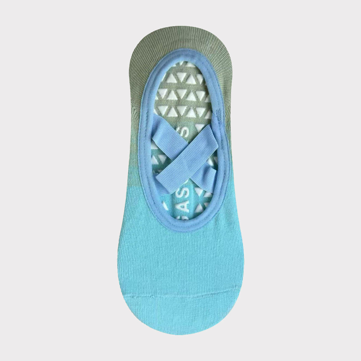 Fashion Anti Slip Elastic Ropes Ankle Yoga Pilates Socks Custom Gradient Breathable Indoor Sport Socks with Custom Logo