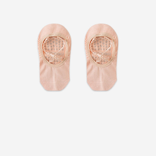 Personalized OEM ODM Elastic Ropes Anti Slip Ankle No Show Yoga Socks Custom Breathable Indoor Sports Lace Pilates Socks Custom