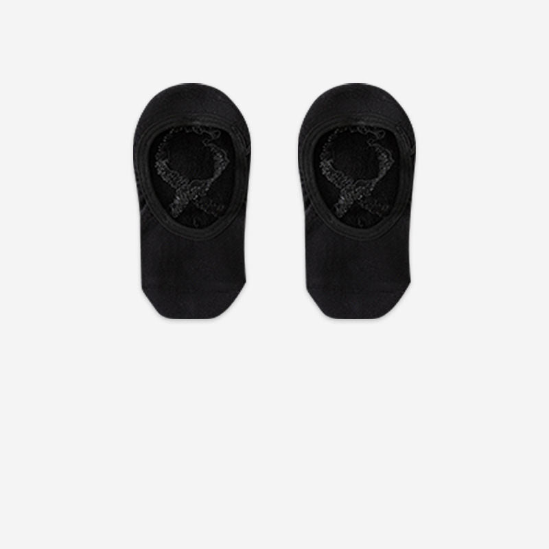 Personalized OEM ODM Elastic Ropes Anti Slip Ankle No Show Yoga Socks Custom Breathable Indoor Sports Lace Pilates Socks Custom