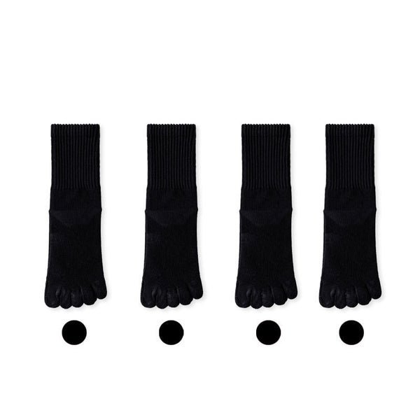 High Quality OEM Elegant Breathable Knitted Cotton Non Slip Ruffle Grippy Socks Packaging Embroidery Custom Frill Pilates Socks