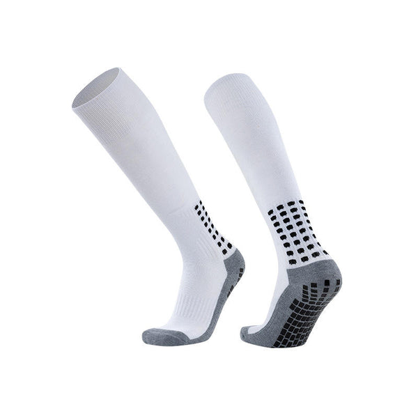 Wholesale Padded Anti Slip Sports Soccer Socks Adult Kids Grips Long Football Socks for Men