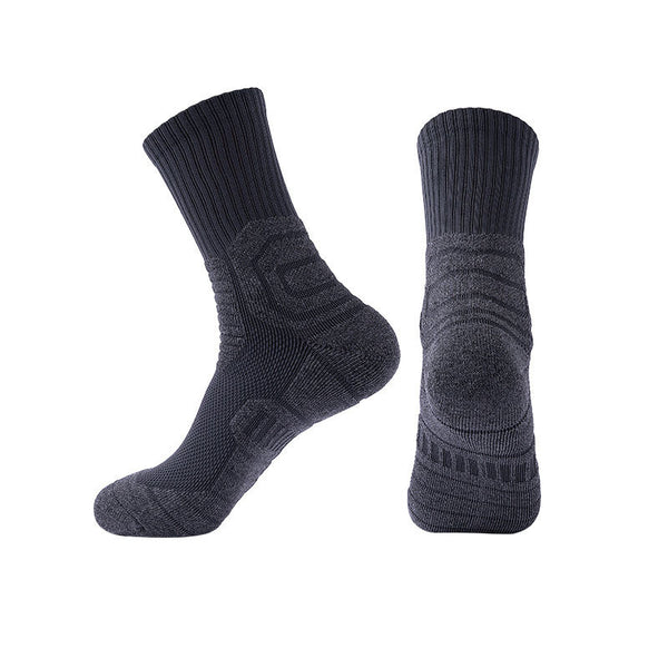 Wholesale Premium Thick Cushioned Workout Socks Men Elite Basketball Sports Crew Socks