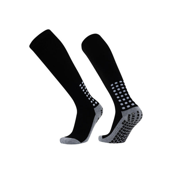 Wholesale Padded Anti Slip Sports Soccer Socks Adult Kids Grips Long Football Socks for Men
