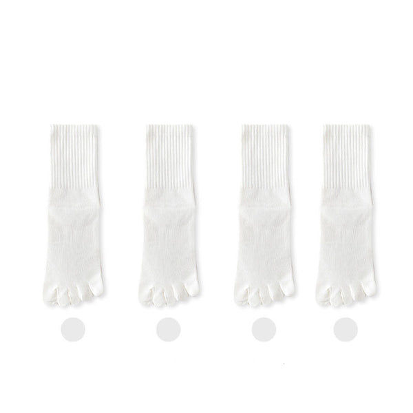 High Quality OEM Elegant Breathable Knitted Cotton Non Slip Ruffle Grippy Socks Packaging Embroidery Custom Frill Pilates Socks