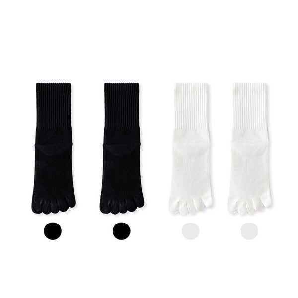 High Quality OEM Elegant Breathable Knitted Cotton Non Slip Ruffle Grippy Socks Packaging Embroidery Custom Frill Pilates Socks