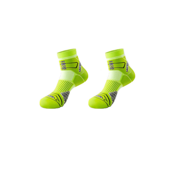 Custom Thick Padded Cushion Quarter Basketball Socks Anti-Blister Compression Marathon Running Crew Socks