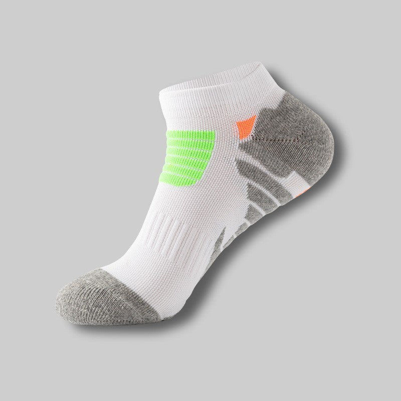 Badminton Socks for Men and Women Breathable Cotton Sports Ankle Socks with Moisture Wicking and Anti Odor Technology