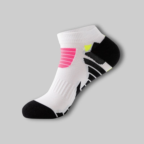 Badminton Socks for Men and Women Breathable Cotton Sports Ankle Socks with Moisture Wicking and Anti Odor Technology