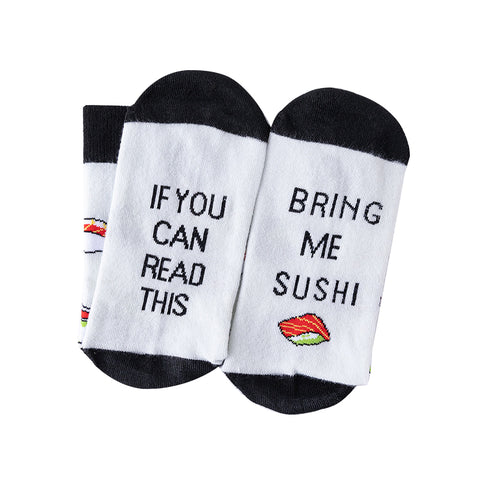 Funny Wine Letter Socks If You Can Read This Slogan Socks Men Unisex Novelty Cotton Socks