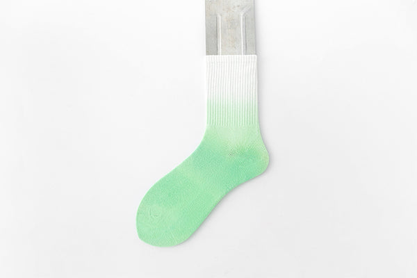 Tie-dye socks medium tube socks cotton gradual change tube tide fall and winter sports socks