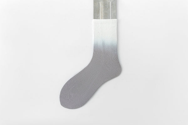 Tie-dye socks medium tube socks cotton gradual change tube tide fall and winter sports socks