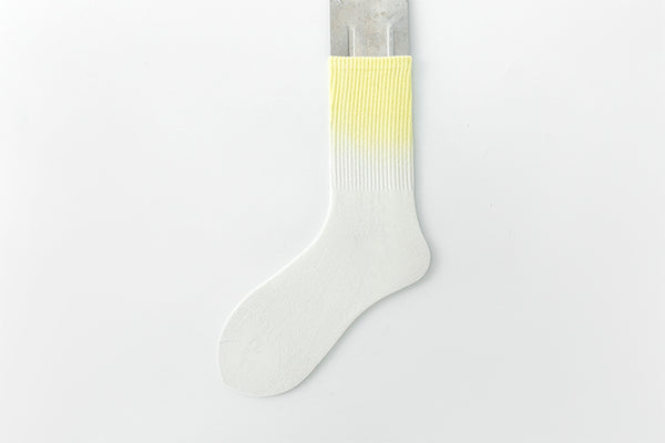 Tie-dye socks medium tube socks cotton gradual change tube tide fall and winter sports socks