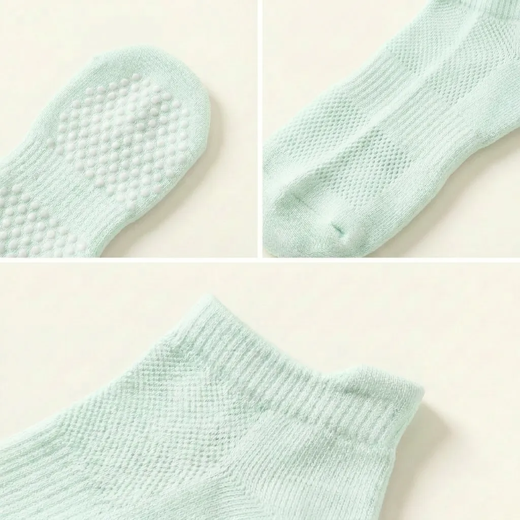 Custom Low-cut Pilates Grip Socks