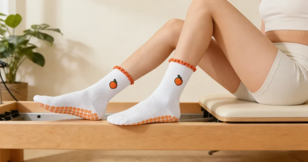 How to Choose the Right Custom Grip Socks for Your Pilates Studio