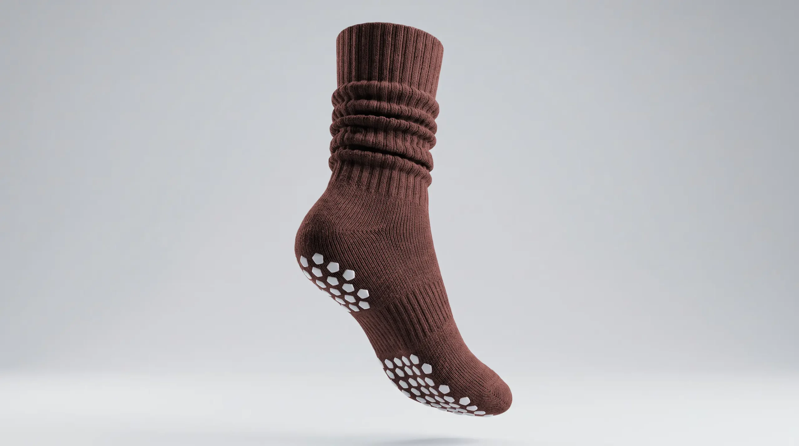 Pilates Grip Slouch Socks